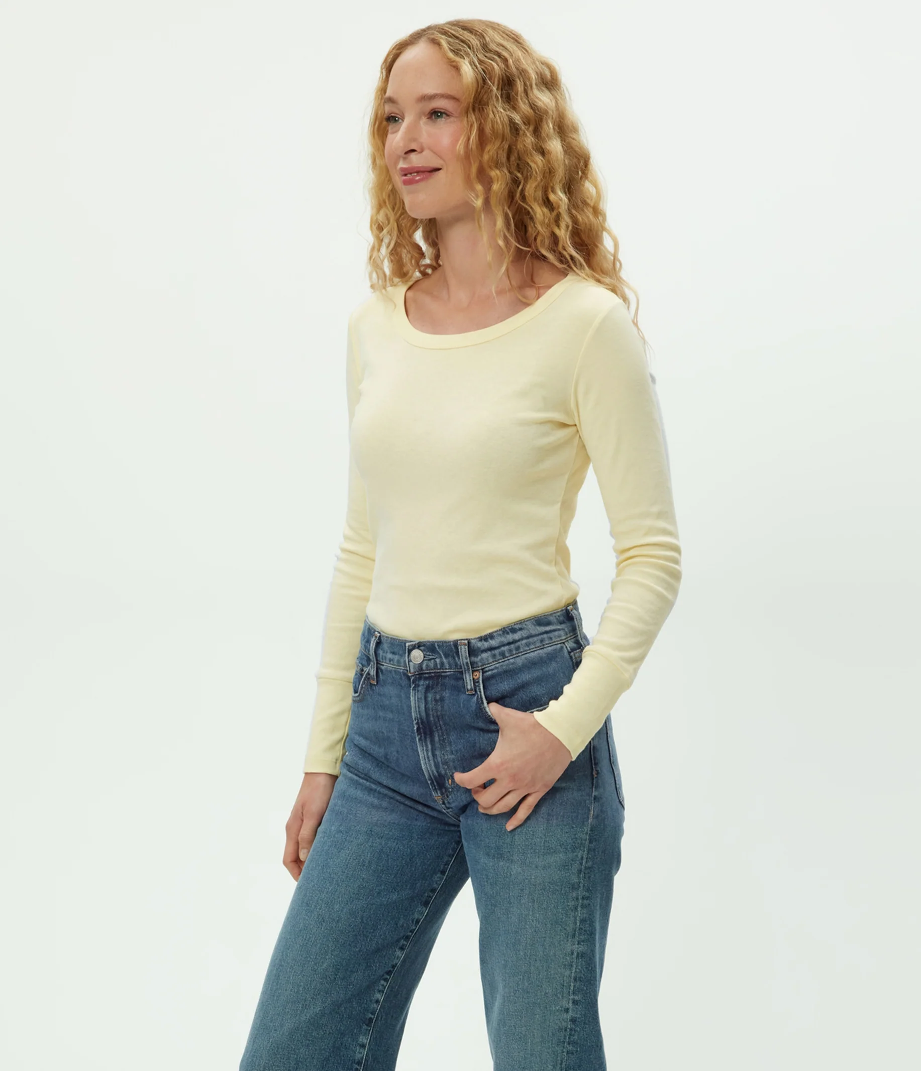 Legacy Supima Tee with Raw Edge - Image 5