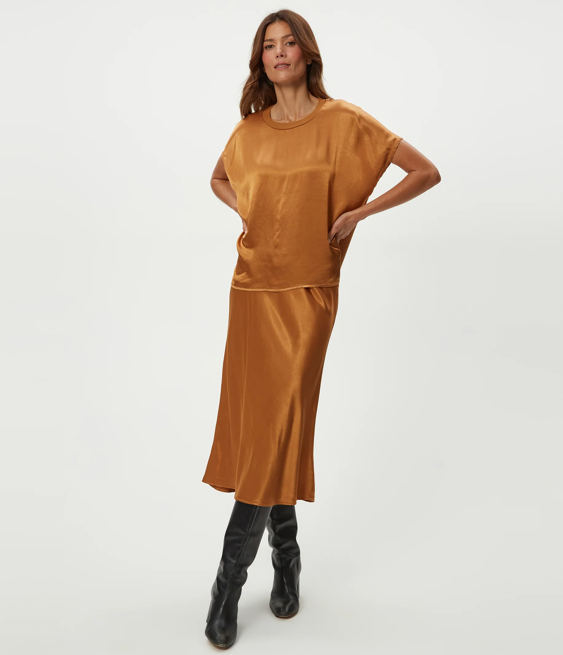 Leila Bias Midi Skirt - Image 65