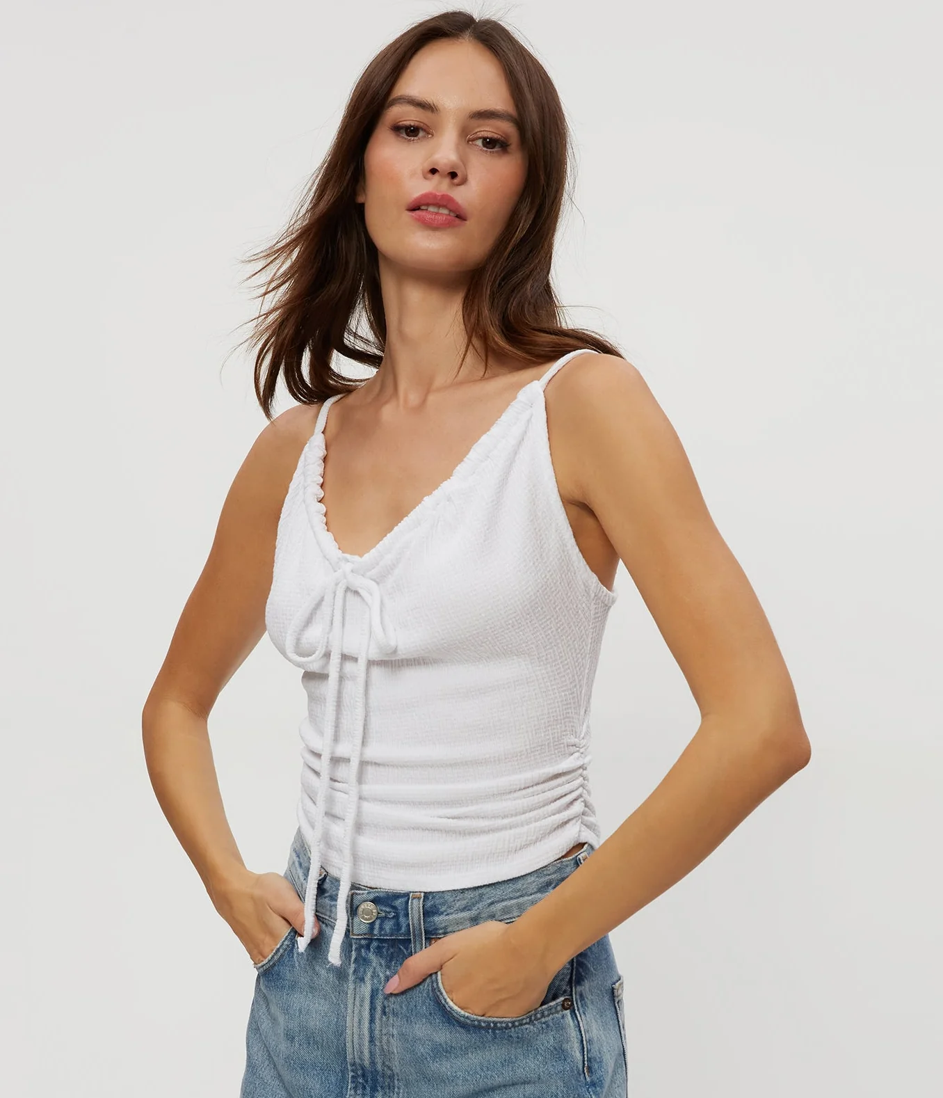 Malani Front Tie Tank