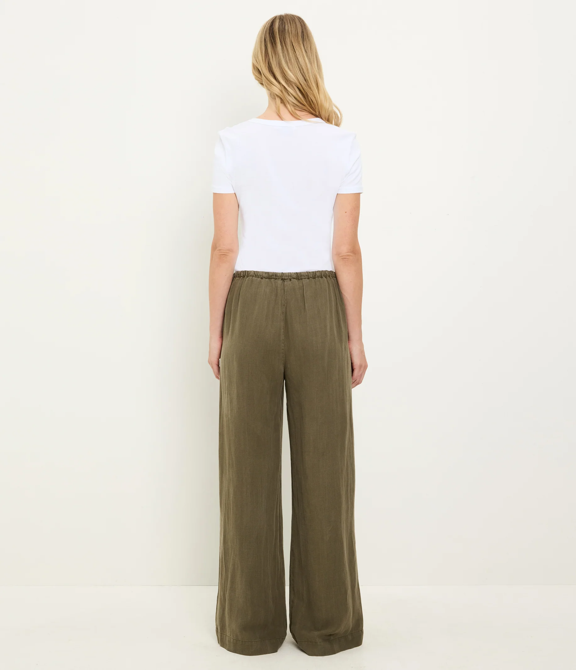 Marissa Linen Drawstring Pant - Image 5