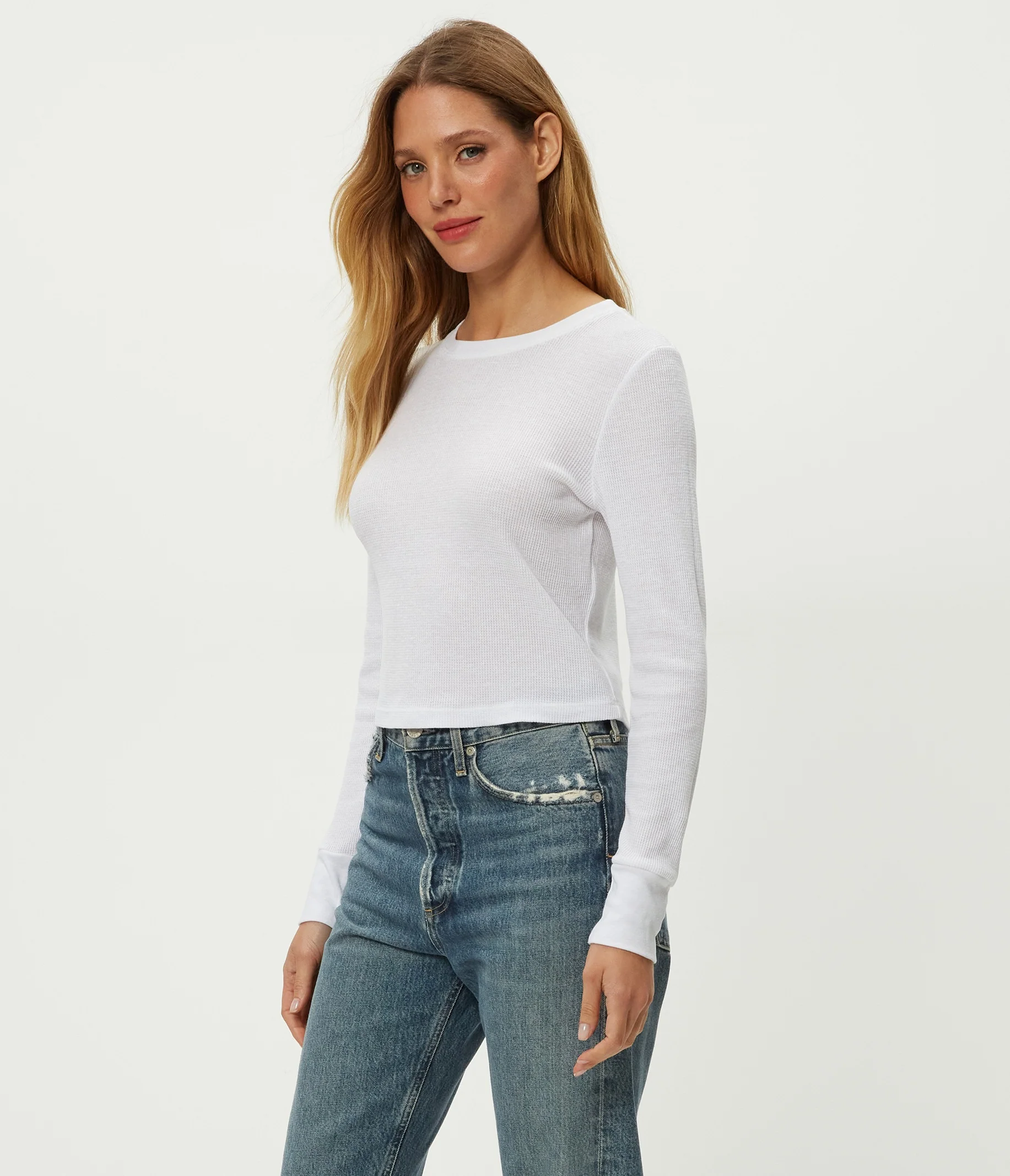 Palmer Thermal Cropped Tee - Image 3