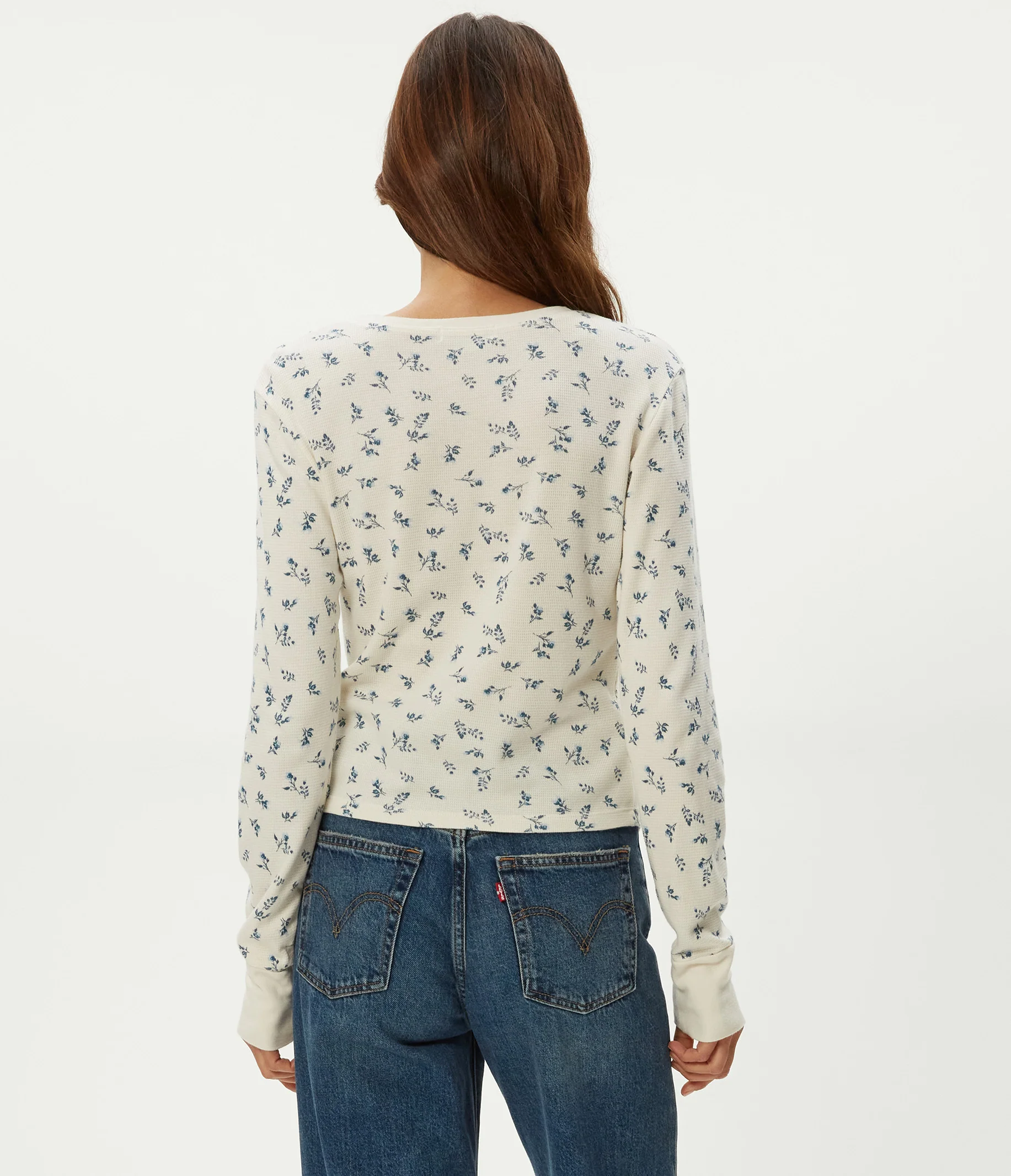 Palmer Printed Cropped Tee - Image 8