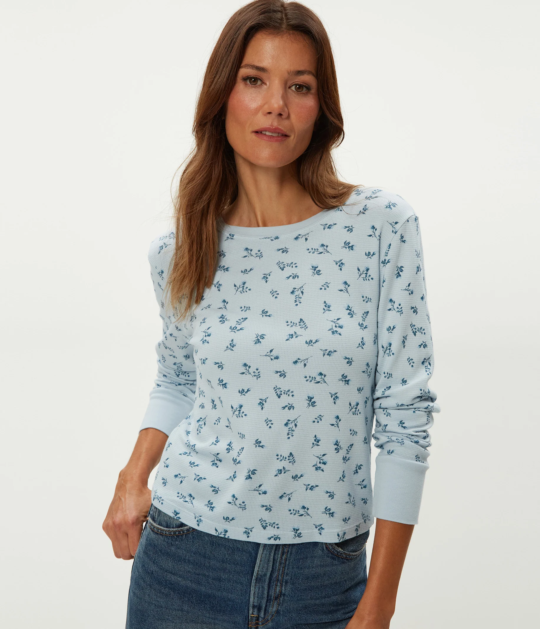 Palmer Printed Cropped Tee - Image 9