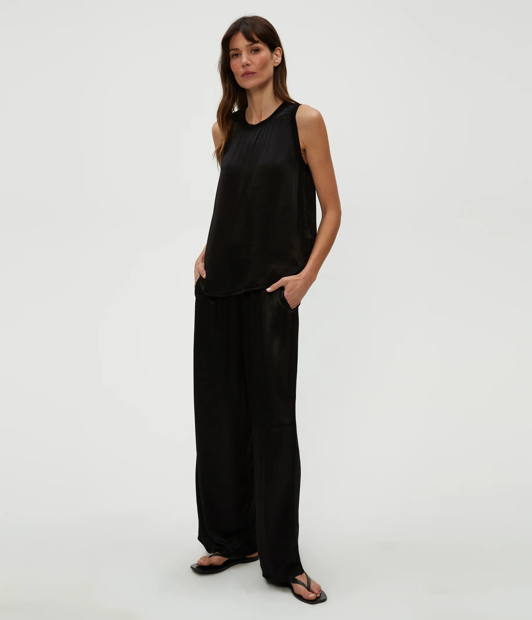 Shay Satin Tank - Image 26