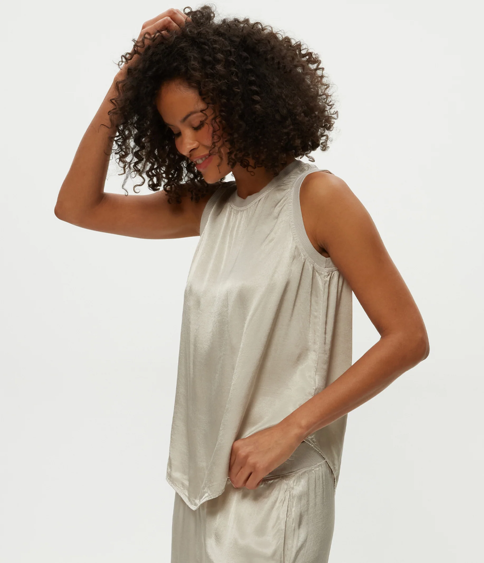 Shay Satin Tank - Image 19