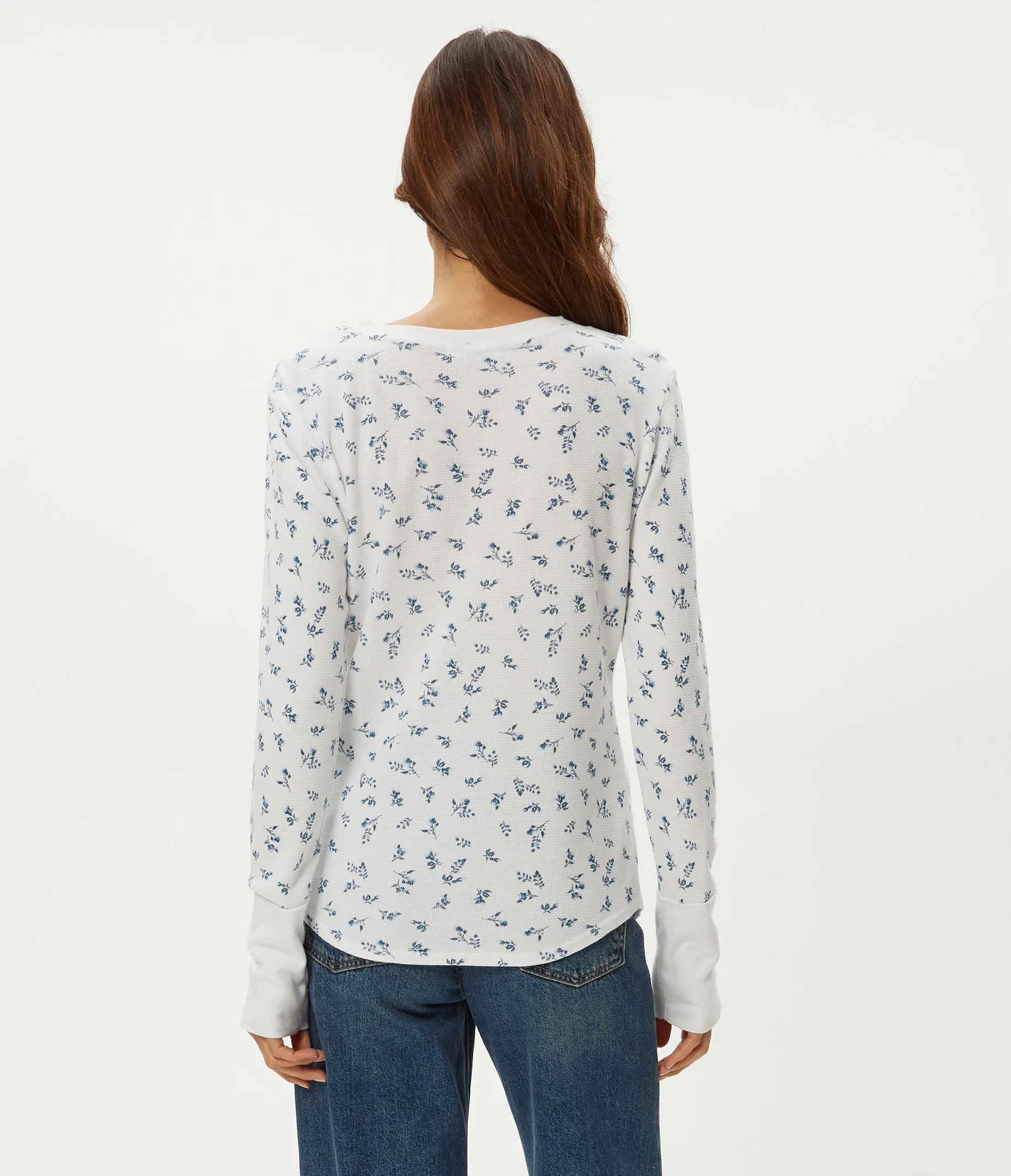 Regan Printed Henley - Image 4
