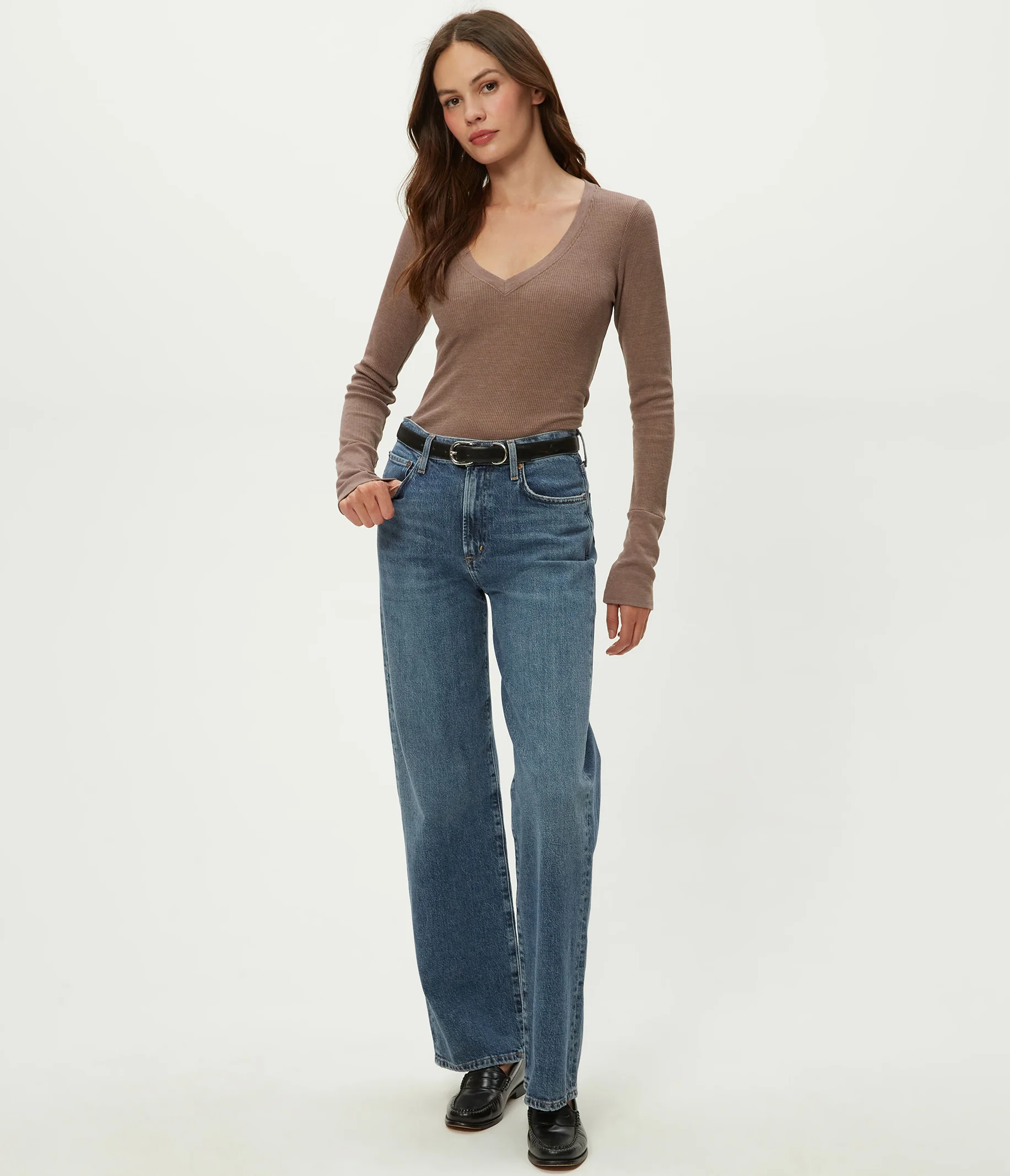 Romeo Thermal V-Neck Tee - Image 6