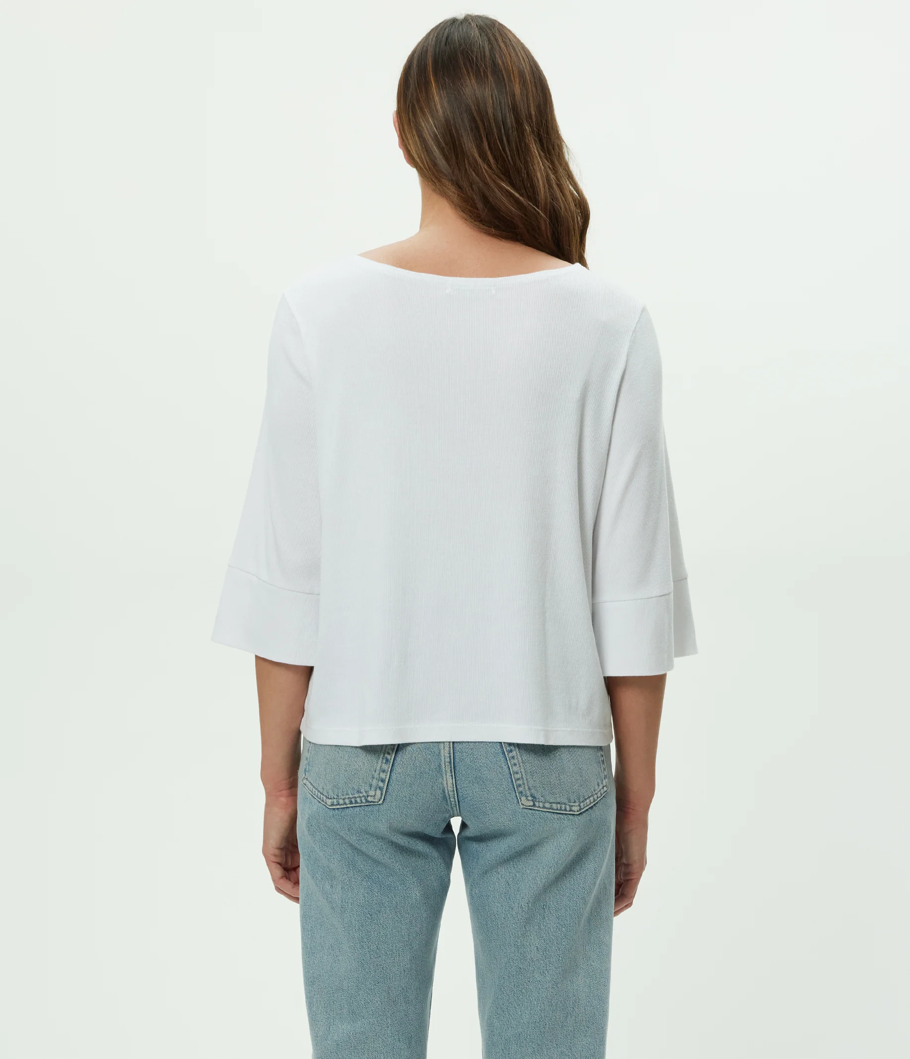 Rosalynn Boat Neck Tee - Image 5