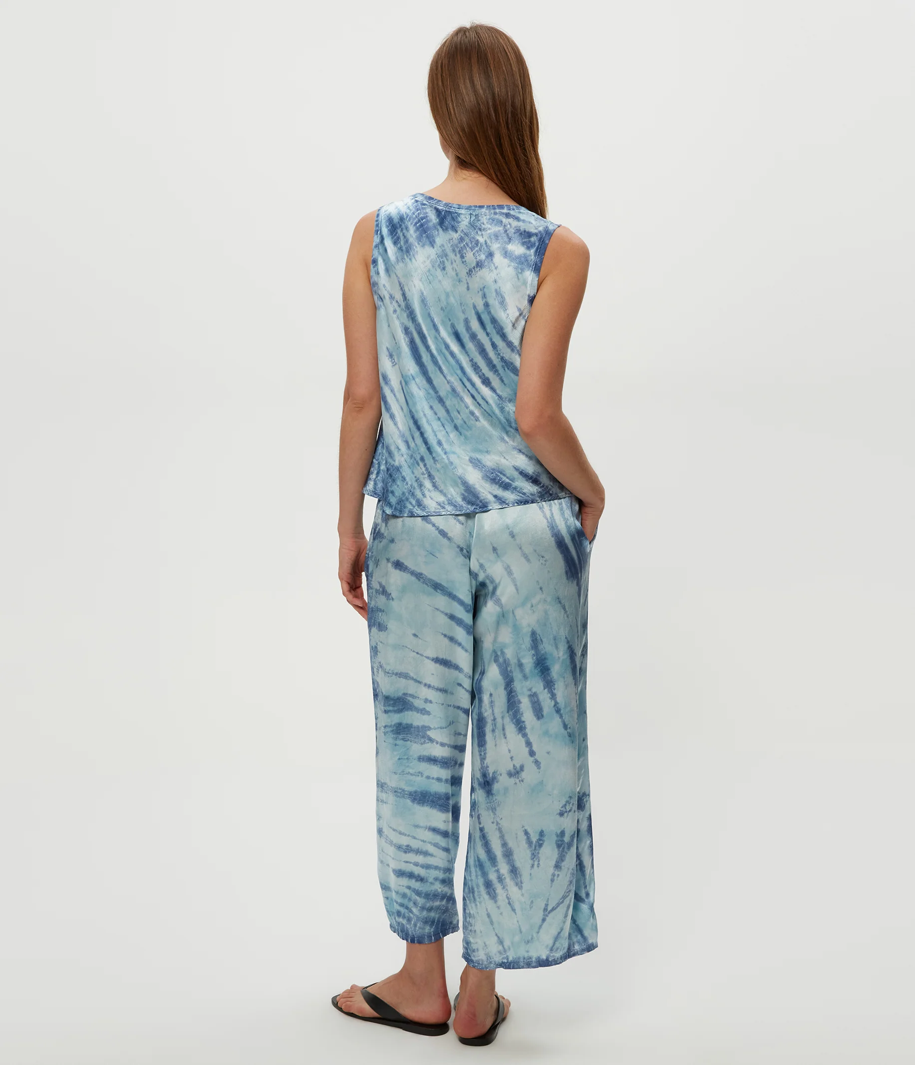 Sacha Double Dye Cropped Pant - Image 4
