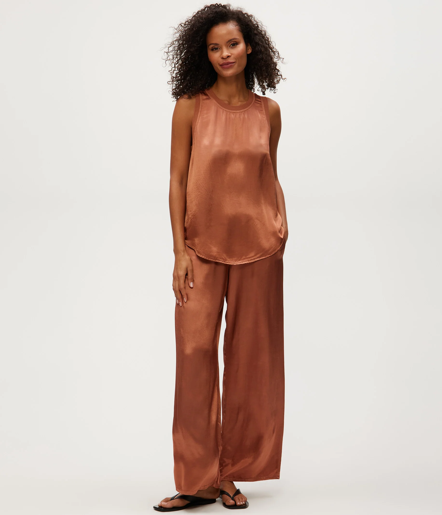 Shay Satin Tank - Image 6