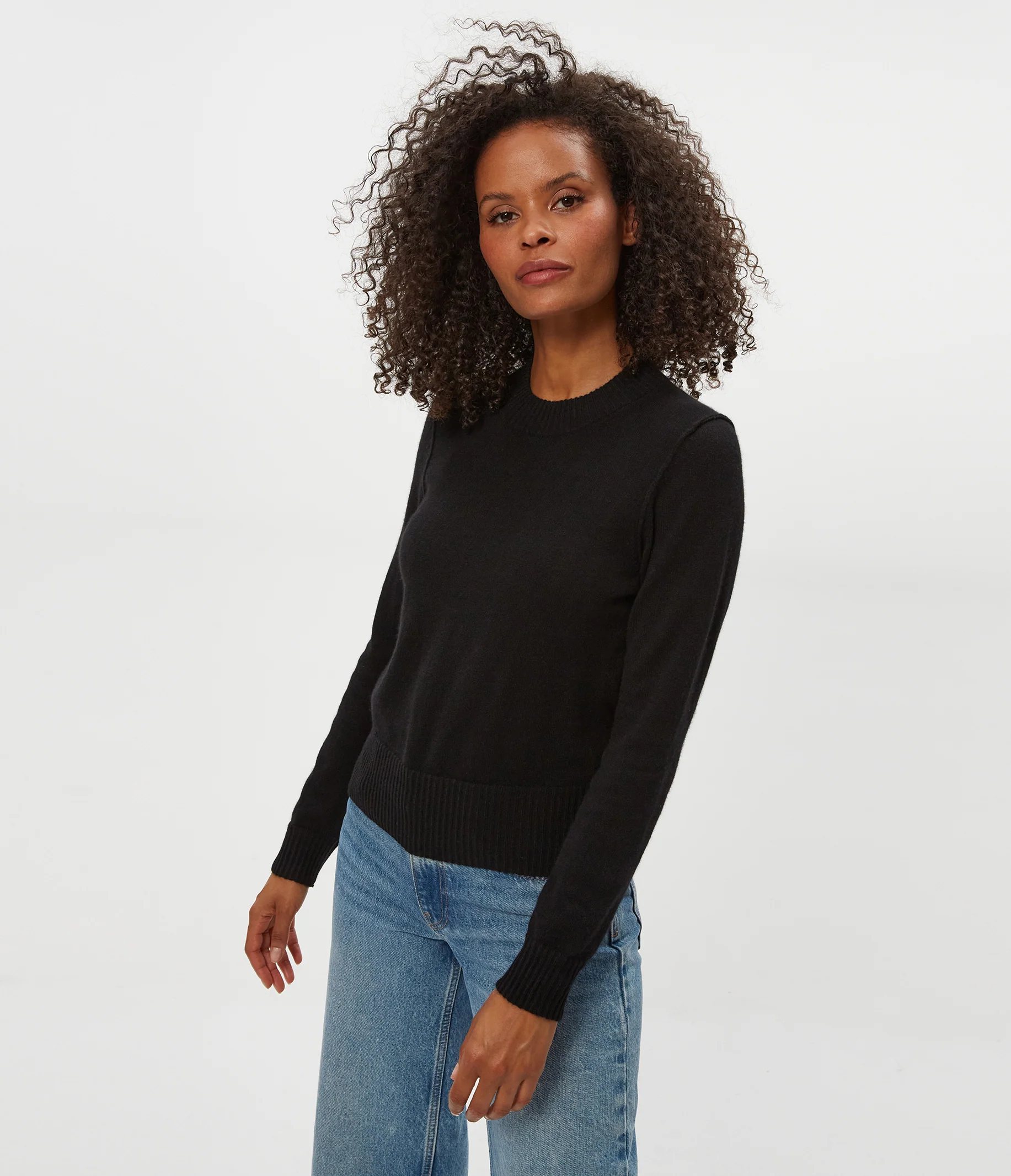 Sophie Crewneck Cashmere Sweater - Image 12