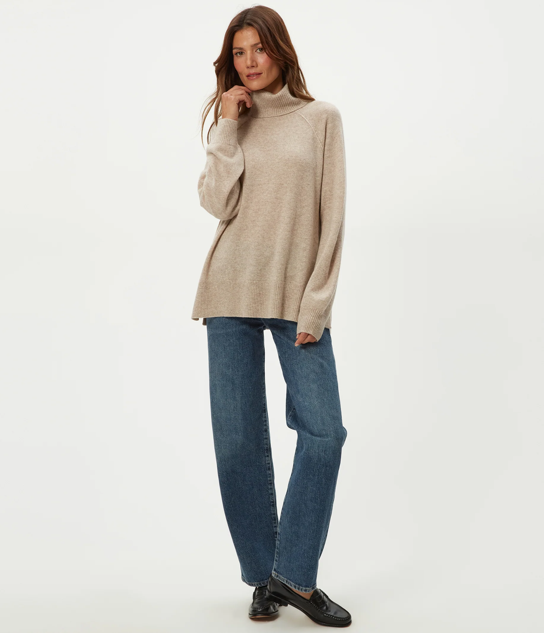 Tegan Cashmere Turtleneck - Image 10