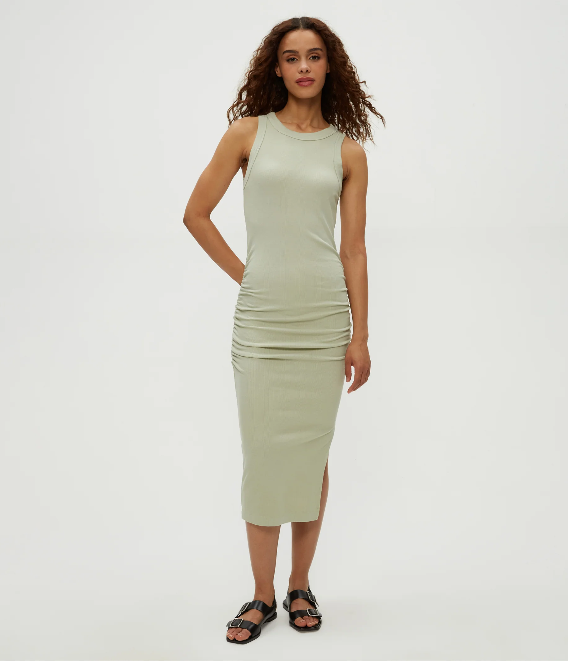 Wren Ribbed Midi Dress - Image 36