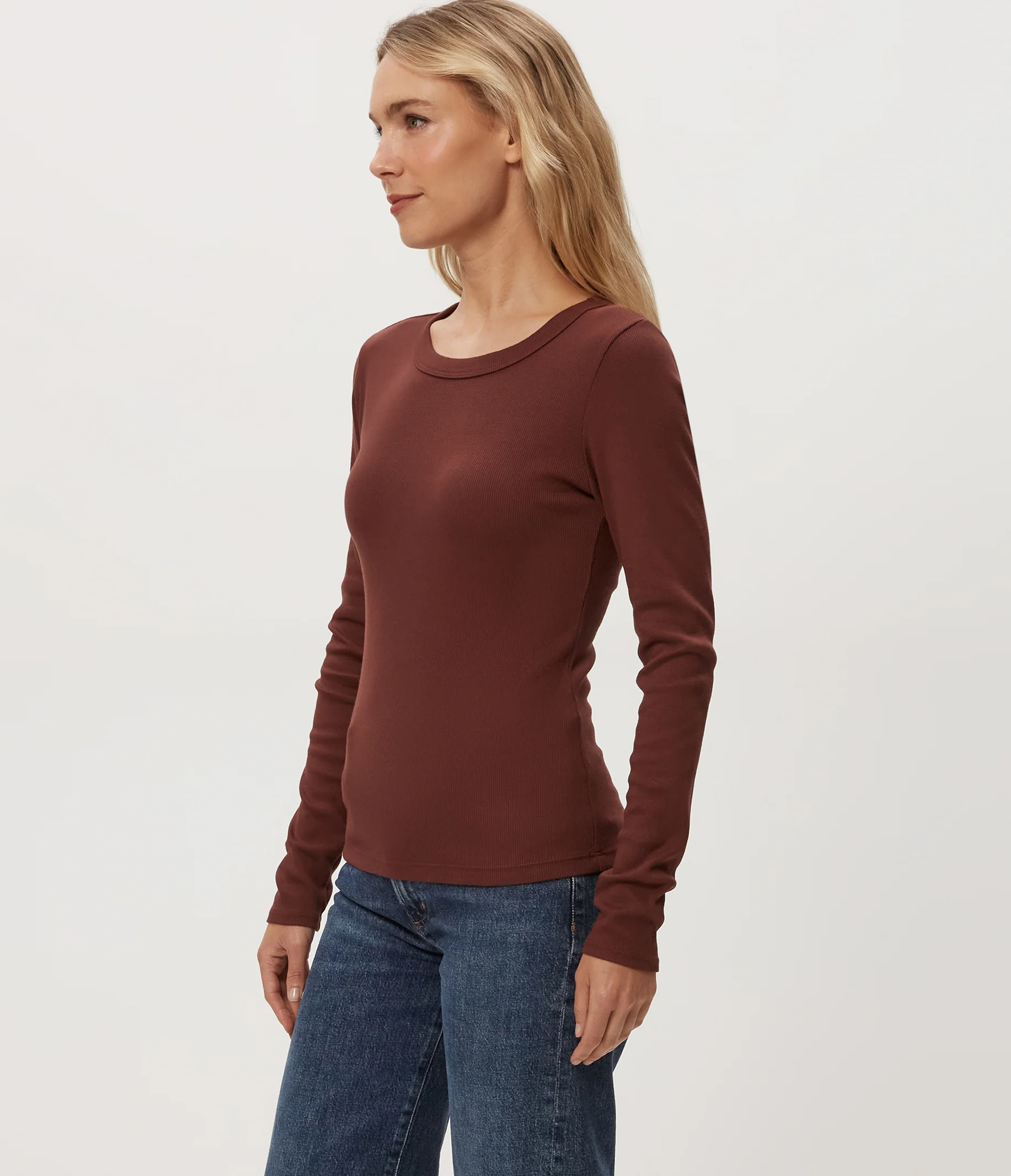 Zola Ribbed Tee - Image 33