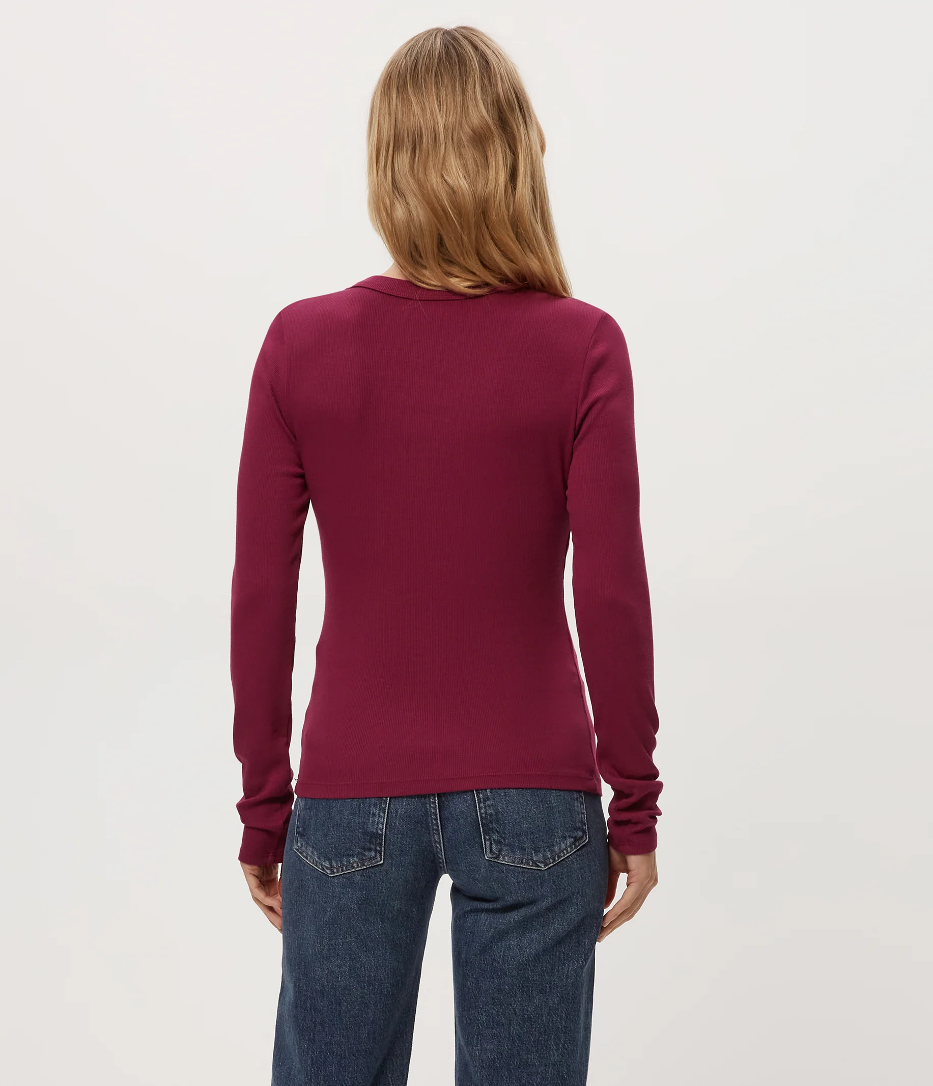 Zola Ribbed Tee - Image 42